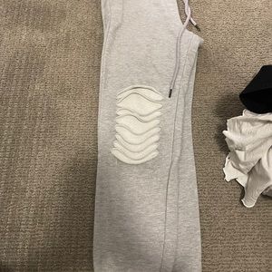 Ripped sweatpants